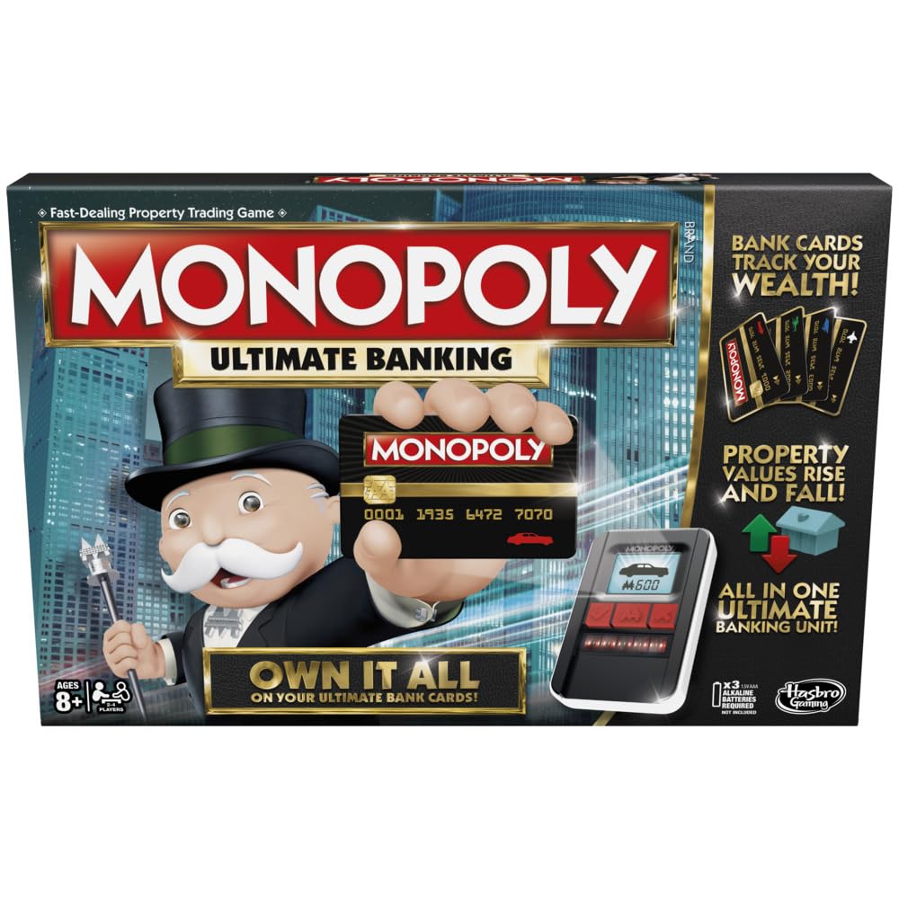 Monopoly Ultimate Banking Edition Board Game,