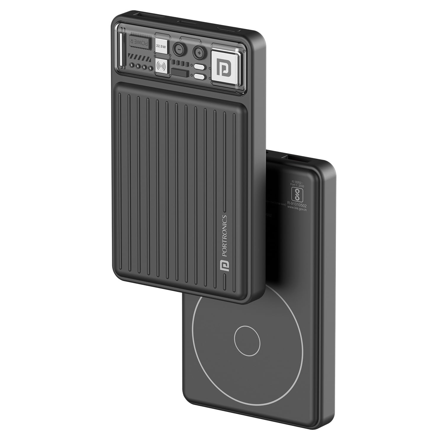 Portronics Luxcell Wireless Mini Power Bank