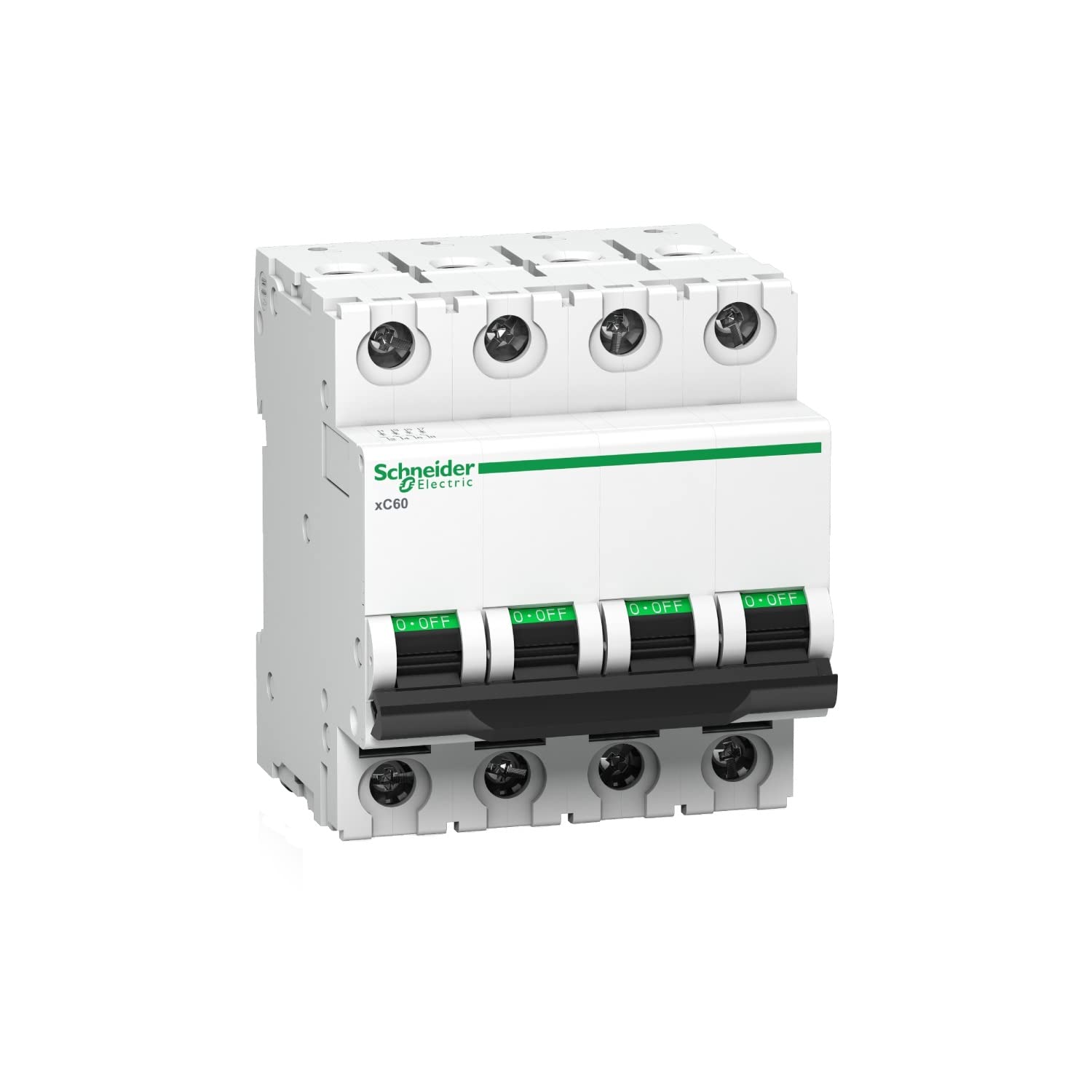 Schneider Electric A9N4P32C Acti 9 MCB xC60 4Pole 32A C 10000A